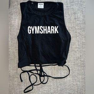 Gym shark crop top